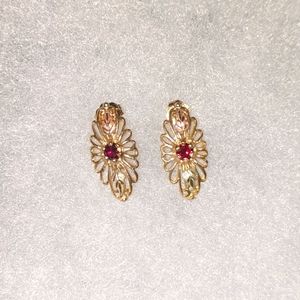 10kt vintage earrings